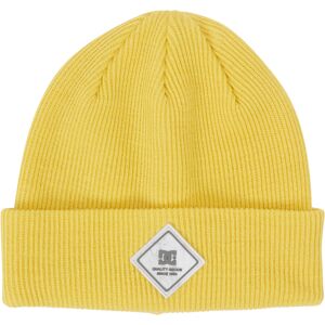 DC LABEL WMN BEANIE CREAM GOLD One Size