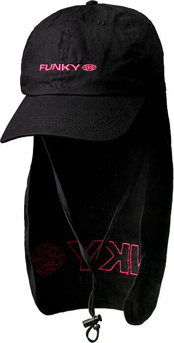 FUNKY SAFARI CAP BLACK One Size  - BLACK - Size: One Size - unisex