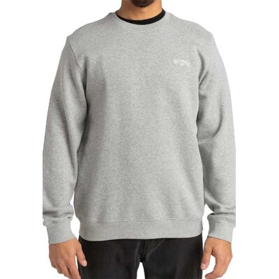 Billabong Boundary Crew Gris Heather S - Sweatshirt - Unisexe - Publicité Billabong Boundary Crew Gris Heather S - Sweatshirt - Unisexe - Publicité