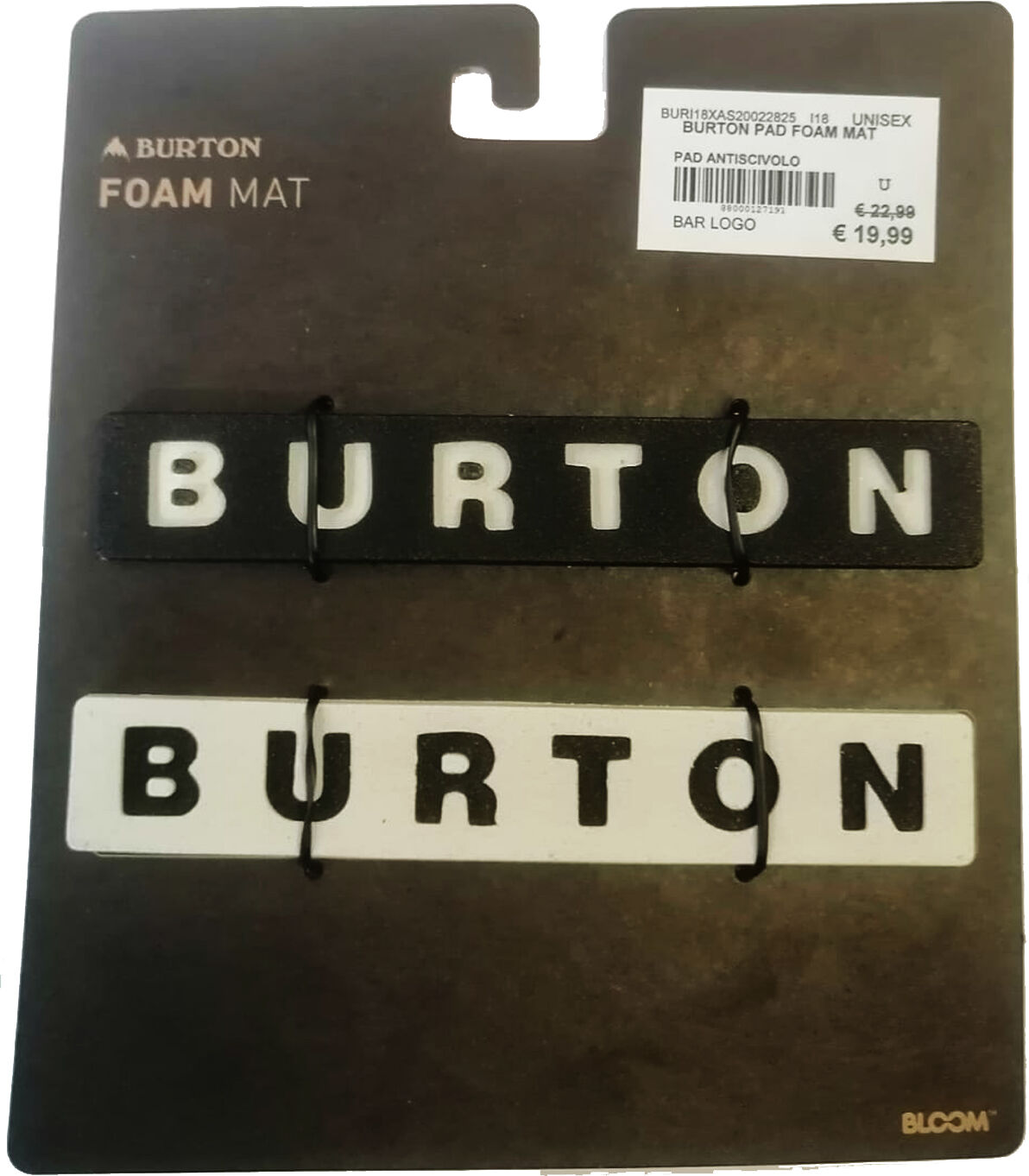 BURTON PAD FOAM MAT BAR LOGO One Size