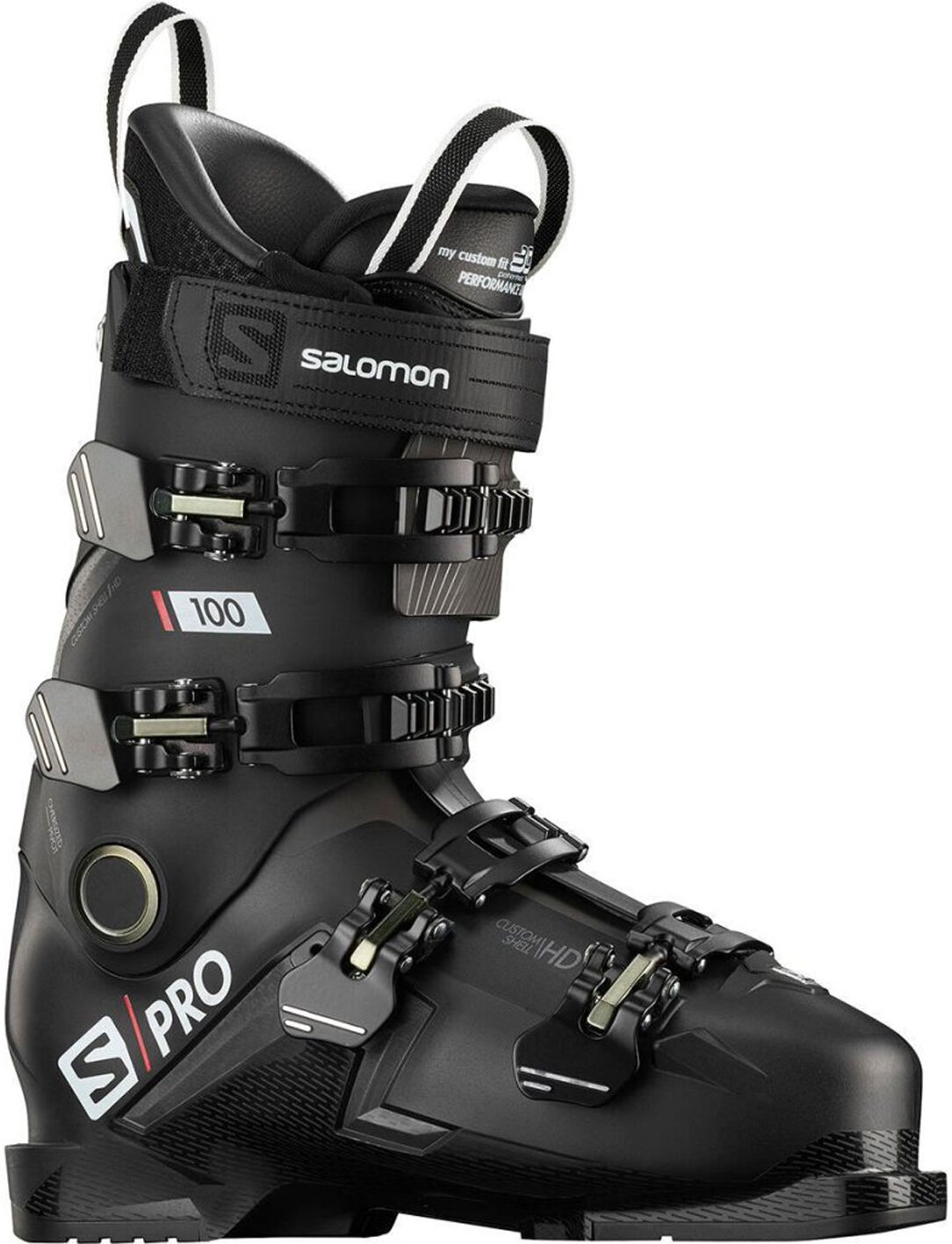 SALOMON SHIFT PRO SPORT 100 AT BLACK BELLUGA RED 265