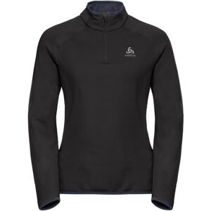 ODLO CARVE MIDLAYER ZIP W BLACK XS