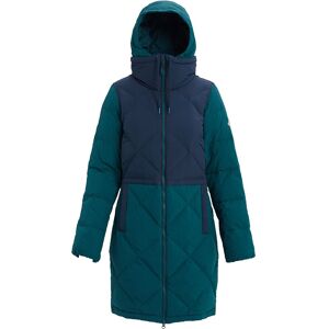 BURTON BIXBY DOWN DRESS BLUE DEEP TEAL S