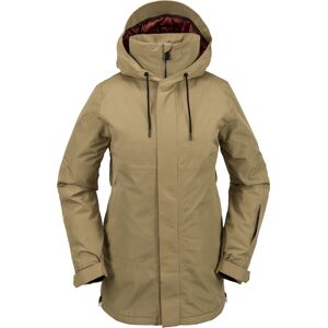 VOLCOM PAXOSN 2L TDS INF PARKA DARK KHAKI S