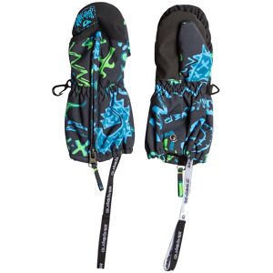 QUIKSILVER INDIE KIDS MITT TATTOO HERITAGE TRUE BLACK M