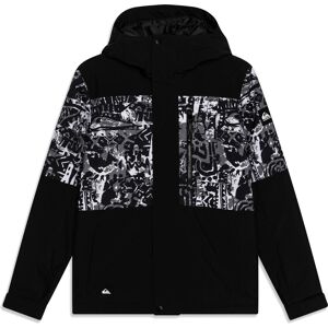 QUIKSILVER MISSION PRINTED BLOCK YOUTH SNOW HERITAGE XS