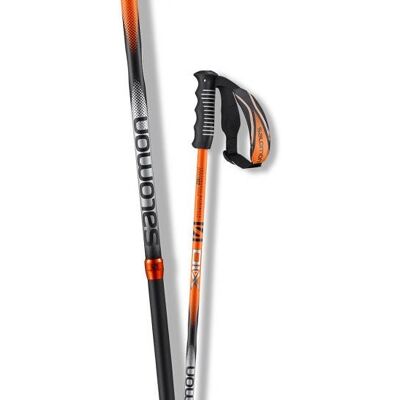 Bâtons Salomon Brigade Noir Orange 110 - Unisexe - Bâtons - Publicité Bâtons Salomon Brigade Noir Orange 110 - Unisexe - Bâtons - Publicité