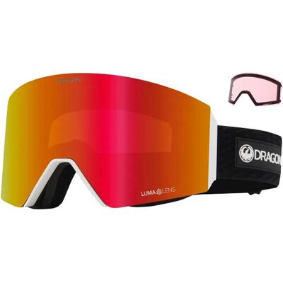 Lunettes Dragon RVX Mag OTG - Icon / Ion rouge / Rose clair - Neige - Publicité Lunettes Dragon RVX Mag OTG - Icon / Ion rouge / Rose clair - Neige - Publicité