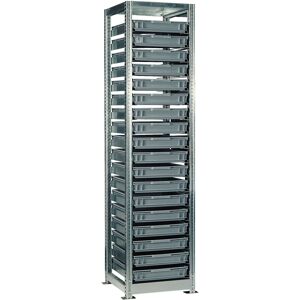 SETAM Rayonnage TR H.2010 mm pour caisse 600x400 mm Départ - Publicité SETAM Rayonnage TR H.2010 mm pour caisse 600x400 mm Départ - Publicité