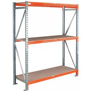 SETAM Rayonnage mi lourd L.1350 x P.600 x H.2000 mm GV4 - Publicité SETAM Rayonnage mi lourd L.1350 x P.600 x H.2000 mm GV4 - Publicité