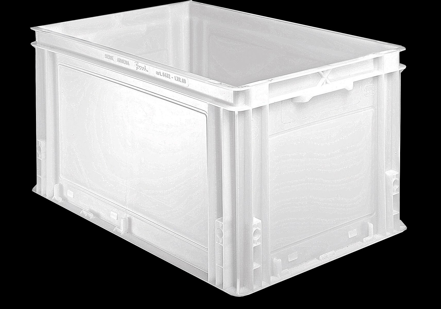 SETAM Bac plastique alimentaire Athena 60 litres 600x400