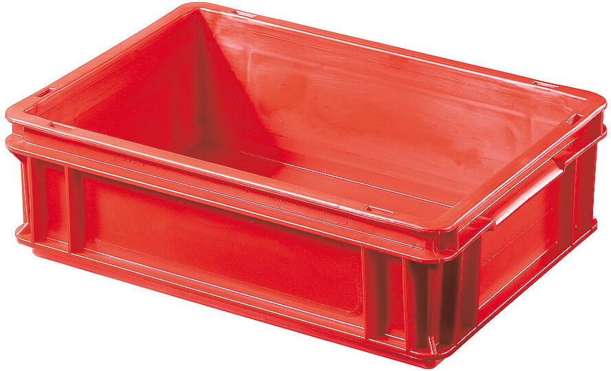 SETAM Caisse plastique Athéna rouge 10 litres