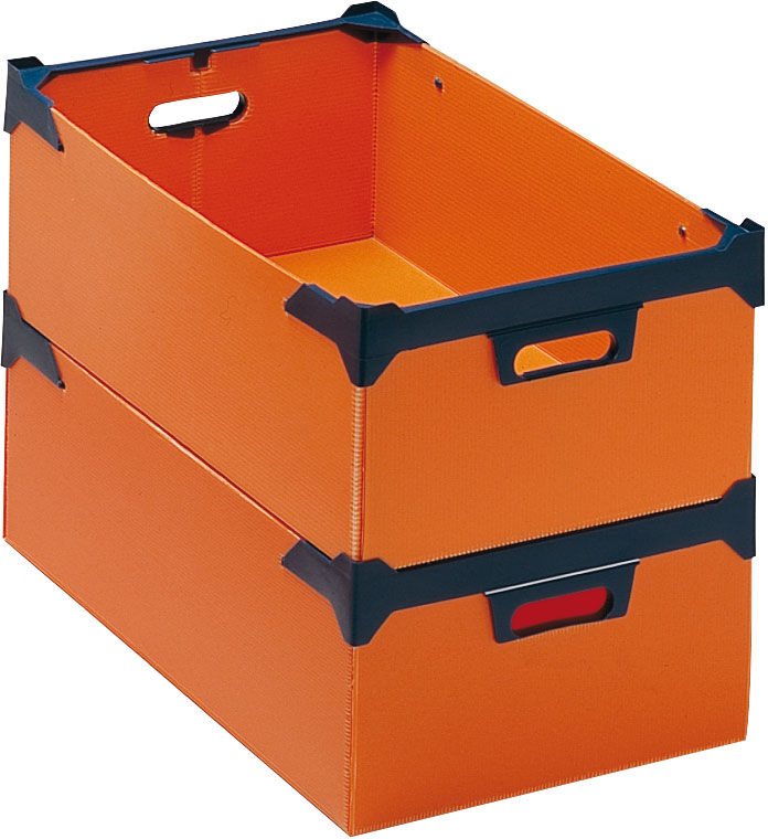 SETAM Caisse plastique IsyBox 28 litres L.345xP.535 mm orange