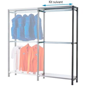 SETAM Kit suivant rayonnage magasin vetements RU L.970 mm