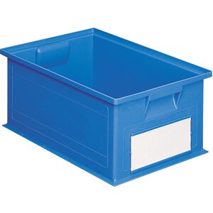 SETAM Caisse plastique 27 litres bleu