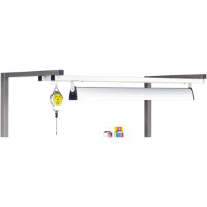 SETAM Support pour porte-outils et rampe lumineuse L.1800 mm