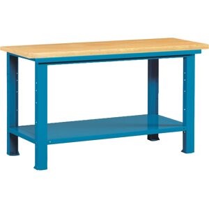 SETAM Etabli metal Fortis L.1500 mm bois bleu