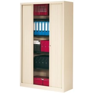 SETAM Armoire rideau beige Haute L.1200 mm