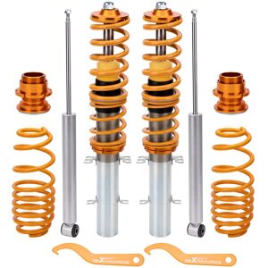 Maxpeedingrods Kit de Suspension Amortisseurs compatible pour VW GOLF MK4 compatible pour Audi TT A3 Mk1 Combines Filetes