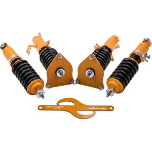 Maxpeedingrods Amortisseur kit de suspension combines filetes compatible pour mini cooper r50 cooper s r53 02-06