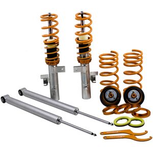 Maxpeedingrods Kit de suspension amortisseurs reglable compatible pour ford focus mk1 1.4 1.6 1.8 2.0 1.8td