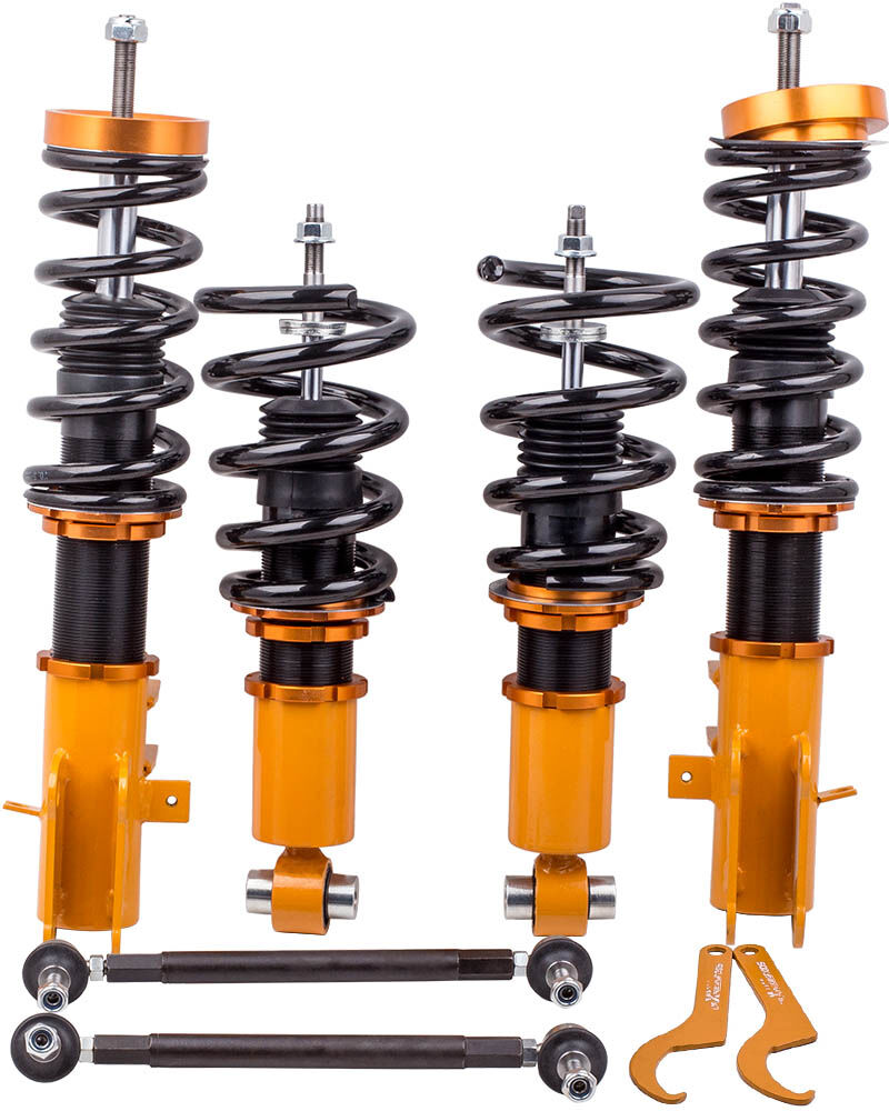 Maxpeedingrods Coilovers Suspension Kits compatible pour Chevrolet Camaro 10-15 Adj. Height Shock Absorbers