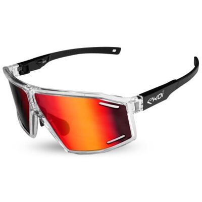 Ekoï Lunettes EKOI Perf TEAM STAR Translucide Blanche blanc male - Publicité Ekoï Lunettes EKOI Perf TEAM STAR Translucide Blanche blanc male - Publicité