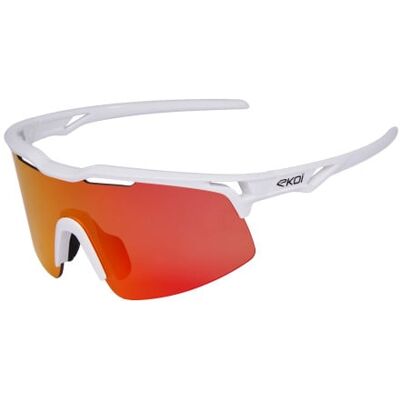 Ekoï Lunettes EKOI STRADA HF Blanc Revo rouge Cat3 blanc male - Publicité Ekoï Lunettes EKOI STRADA HF Blanc Revo rouge Cat3 blanc male - Publicité