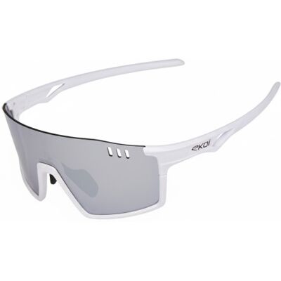 Ekoï Lunettes EKOI VISION Blanc Mirror Cat3 blanc male - Publicité Ekoï Lunettes EKOI VISION Blanc Mirror Cat3 blanc male - Publicité