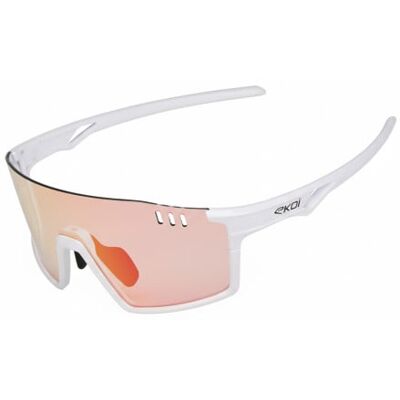 Ekoï Lunettes EKOI VISION Blanc Ph Rouge Cat1-3 blanc male - Publicité Ekoï Lunettes EKOI VISION Blanc Ph Rouge Cat1-3 blanc male - Publicité