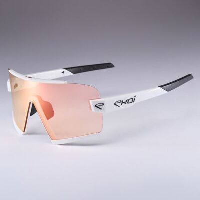 Ekoï Lunettes EKOI Racing OTTIMO Blanche Photochromique Cat1-3 blanc male - Publicité Ekoï Lunettes EKOI Racing OTTIMO Blanche Photochromique Cat1-3 blanc male - Publicité