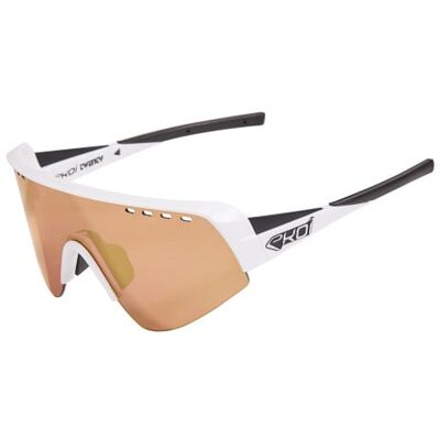 Ekoï Lunettes EKOI Perf TWENTY Blanches REVO Gold Cat3 blanc male - Publicité Ekoï Lunettes EKOI Perf TWENTY Blanches REVO Gold Cat3 blanc male - Publicité