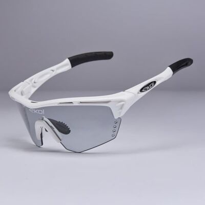 Ekoï Lunettes EKOI PERSOEVO4 Blanche PH Cat1-3 blanc Unique male - Publicité Ekoï Lunettes EKOI PERSOEVO4 Blanche PH Cat1-3 blanc Unique male - Publicité