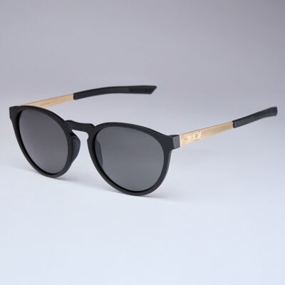 Ekoï Lunettes EKOI Racing LIFESTYLE 24k Gold LTD RONDES Polarisé gold Unique male - Publicité Ekoï Lunettes EKOI Racing LIFESTYLE 24k Gold LTD RONDES Polarisé gold Unique male - Publicité