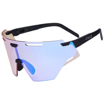 Ekoï Lunettes EKOI Racing ARIA Noir ICE Bleu Cat1 noir Unique male - Publicité Ekoï Lunettes EKOI Racing ARIA Noir ICE Bleu Cat1 noir Unique male - Publicité