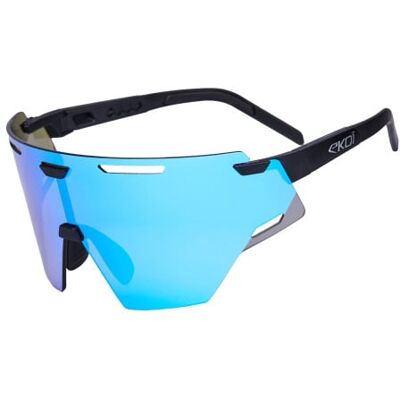 Ekoï Lunettes EKOI Racing ARIA Noir REVO Turquoise Cat3 noir Unique male - Publicité Ekoï Lunettes EKOI Racing ARIA Noir REVO Turquoise Cat3 noir Unique male - Publicité
