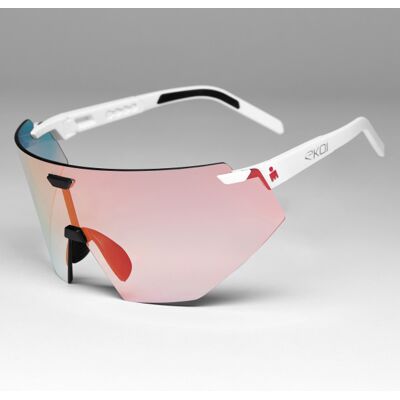 Ekoï Lunettes EKOI Racing AEROLITE LTD IRONMAN Blanc PH Cat1-3 blanc Unique male - Publicité Ekoï Lunettes EKOI Racing AEROLITE LTD IRONMAN Blanc PH Cat1-3 blanc Unique male - Publicité