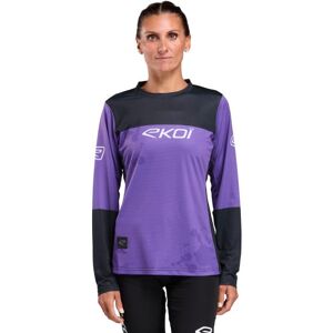 Ekoï Maillot VTT femme manches longues EKOI Perf Violet violet L male - Publicité Ekoï Maillot VTT femme manches longues EKOI Perf Violet violet L male - Publicité