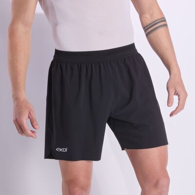Ekoï Short running EKOI RUN GLIDE Noir noir XL male - Publicité Ekoï Short running EKOI RUN GLIDE Noir noir XL male - Publicité