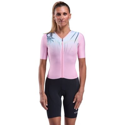 Ekoï Combinaison triathlon femme EKOI Perf OASIS Rose rose 2XL male - Publicité Ekoï Combinaison triathlon femme EKOI Perf OASIS Rose rose 2XL male - Publicité