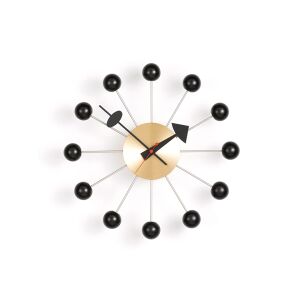 VITRA Horloge - Horloge BALL CLOCK Noir Métal, bois Diam 33cm - Publicité