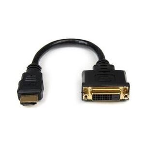 StarTech Adaptateur HDMI1.4/DVI-D mâle/femelle - 20cm-Noir# - Publicité StarTech Adaptateur HDMI1.4/DVI-D mâle/femelle - 20cm-Noir# - Publicité