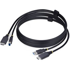 StarTech CABLE KVM HDMI DE 1.8M ET USB - Publicité StarTech CABLE KVM HDMI DE 1.8M ET USB - Publicité