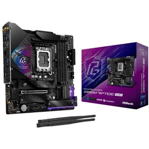 ASRock Z890M Riptide Wifi - Z890/LGA 1851/DDR5/mATX - Publicité ASRock Z890M Riptide Wifi - Z890/LGA 1851/DDR5/mATX - Publicité
