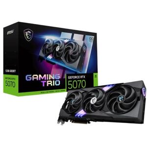 MSI GeForce RTX 5070 12G GAMING TRIO OC# - Publicité MSI GeForce RTX 5070 12G GAMING TRIO OC# - Publicité