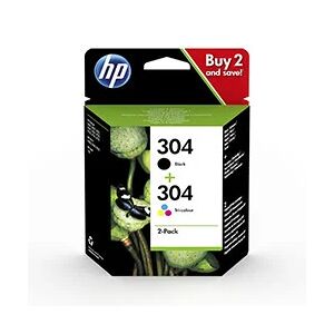 HP Cartouche d'encre noir + couleurs 304 - 3JB05AE - Publicité