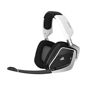 Corsair Void RGB Elite Premium - Blanc/Sans Fil/7.1 - Publicité