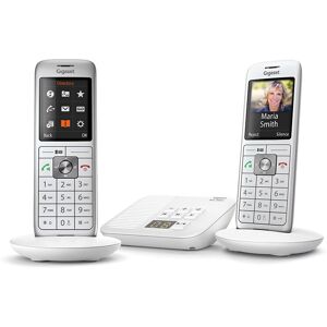 Siemens Telephone sf dect cl660a blanc + 1 combine supplementaire Gigaset L36852-H2824-N102 - Publicité