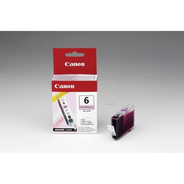 Canon D'origine Canon I 965 cartouche d'encre (Canon BCI-6 PM / 4710 A 002) photomagenta, 280 pages, 3,61 centimes par page, contenu: 13 ml