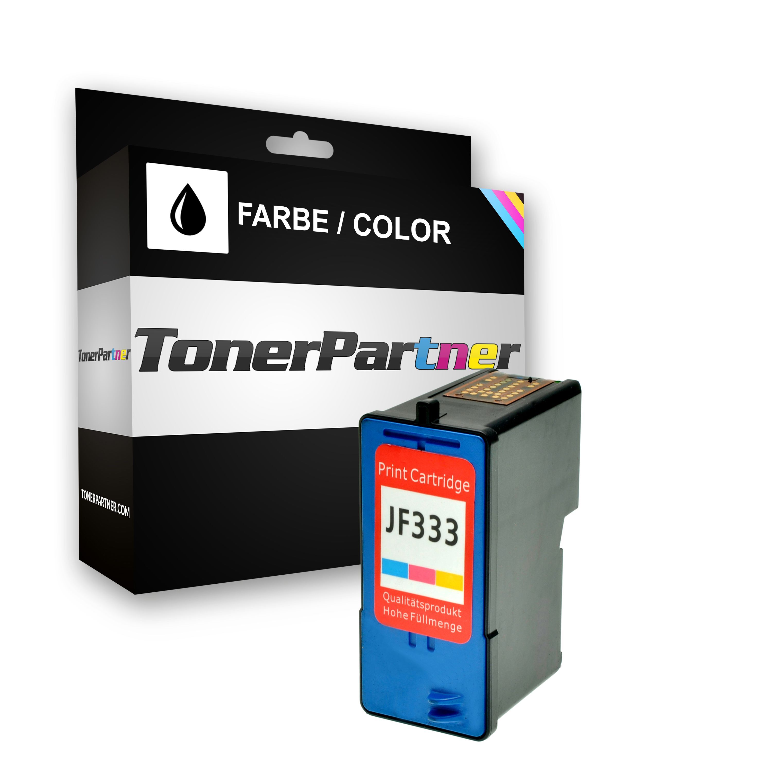 TonerPartner Compatible avec Dell 592-10177 / JF333 cartouche d'encre couleur, 104 pages, 21,28 centimes par page de TonerPartner